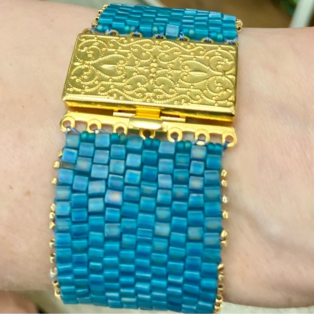 Turquoise Tide Luxe Cuff